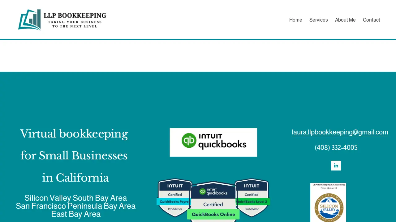 LLP Bookkeeping page