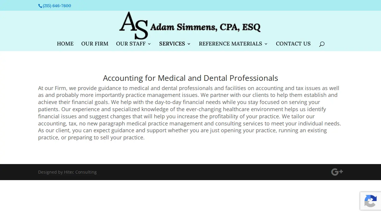 Larry M. Carroll CPA, PC page