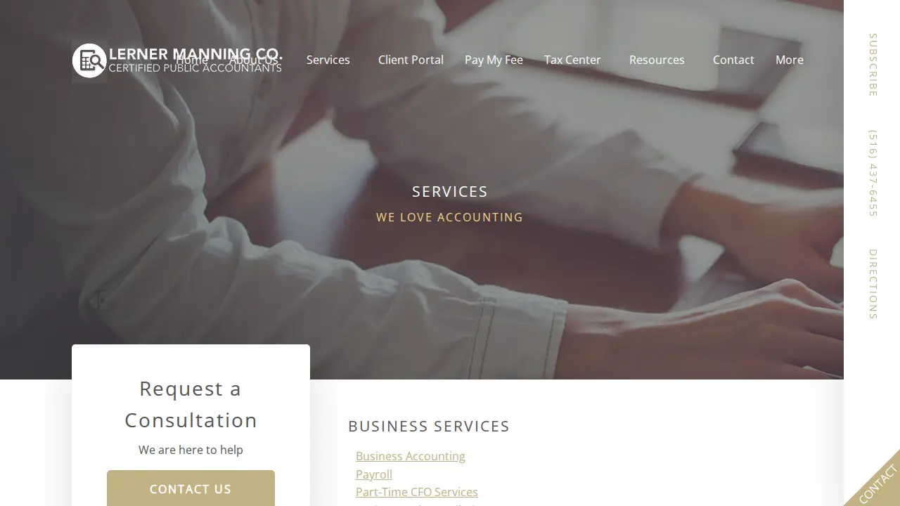 Lerner Manning page