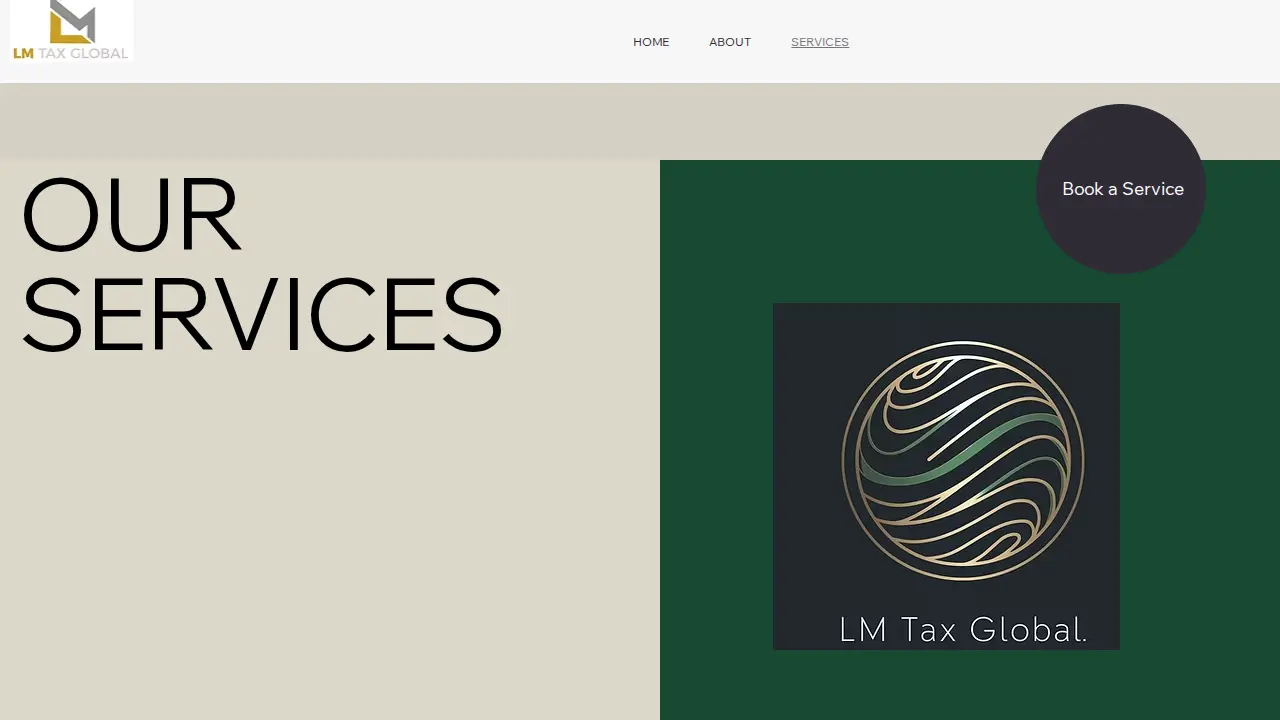 LM Taxglobal corp multiservices page