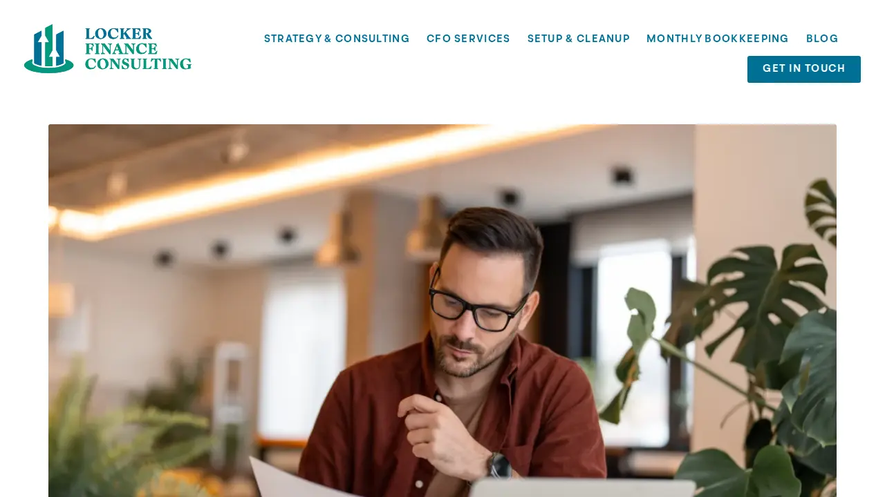 Locker Finance Consulting page