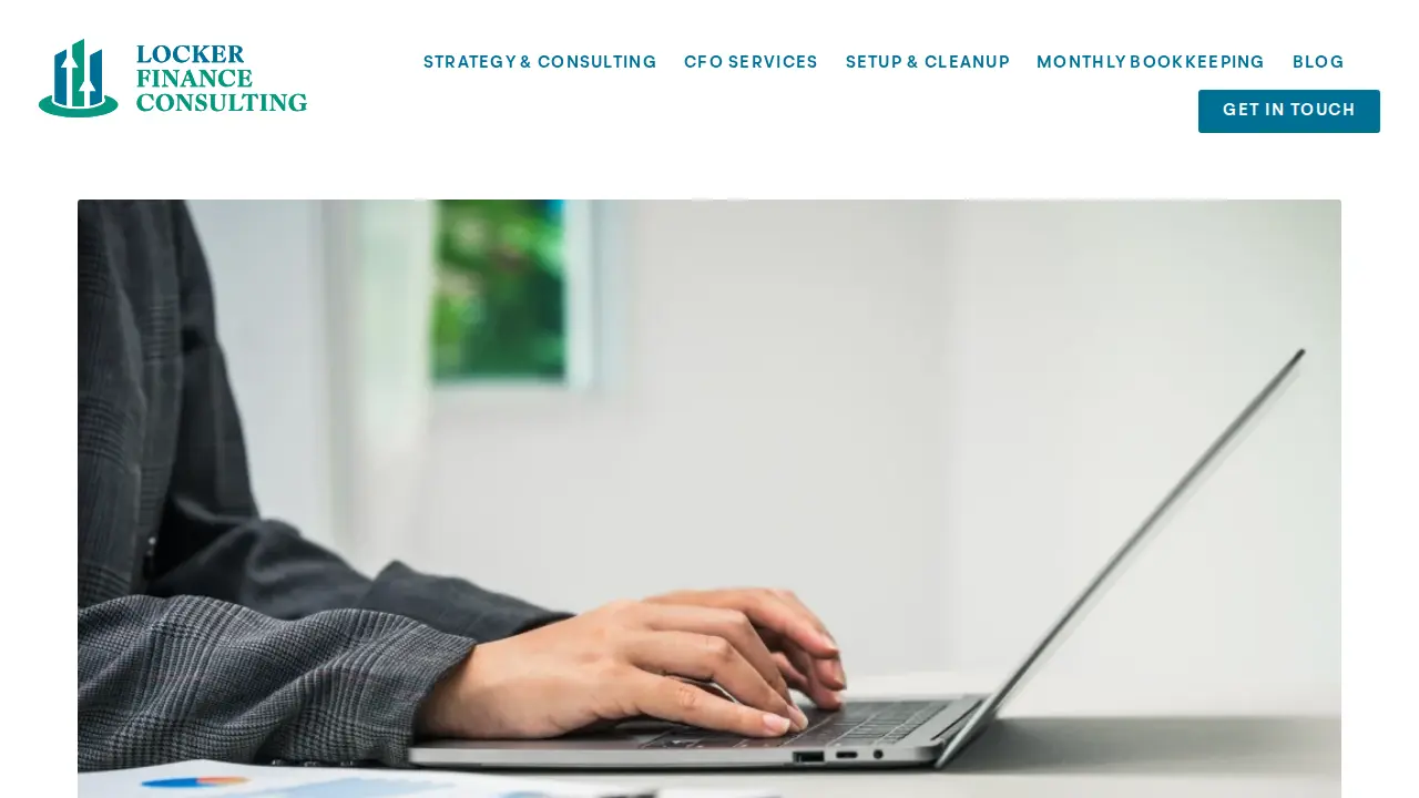 Locker Finance Consulting page