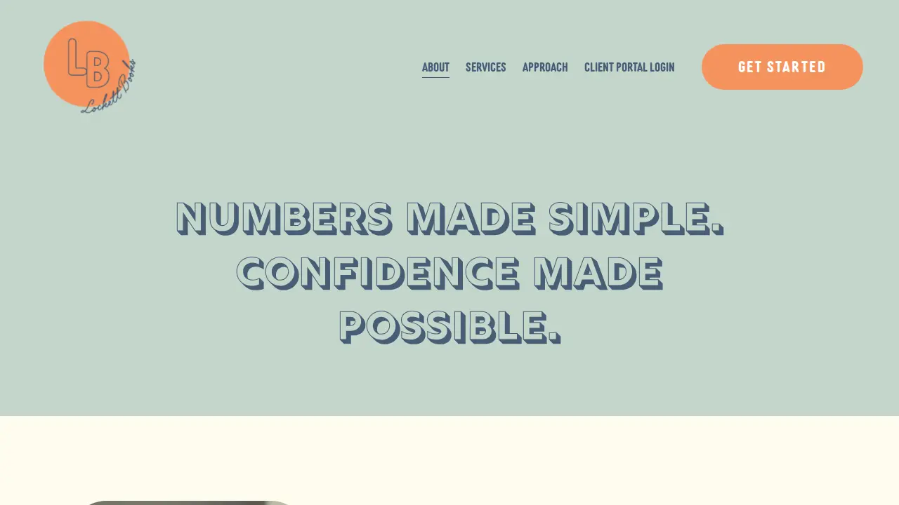Lockett Books Bookkeeping Solutions page