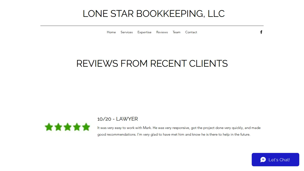 Lone Star Bookkeeping, LLC page