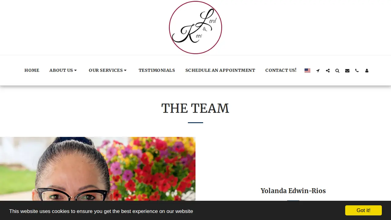 Lord and Kees Financial Systems Inc. page