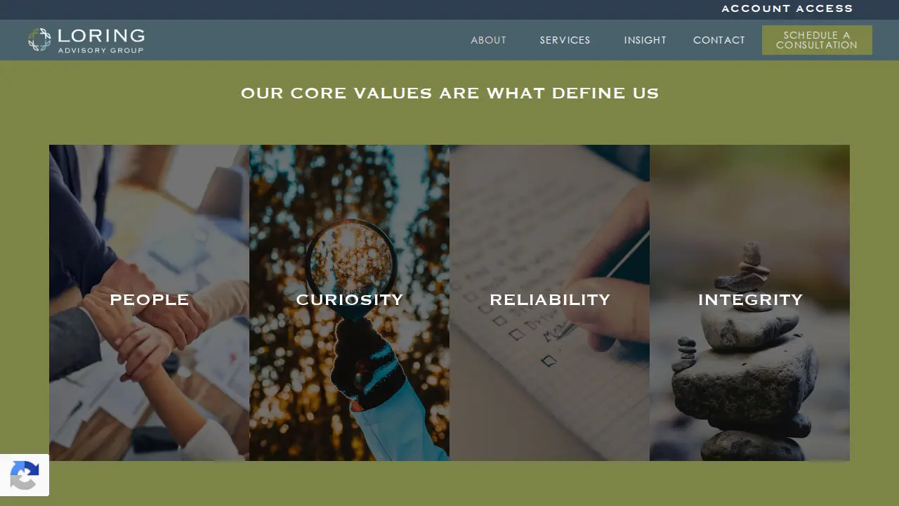 Loring Advisory Group page