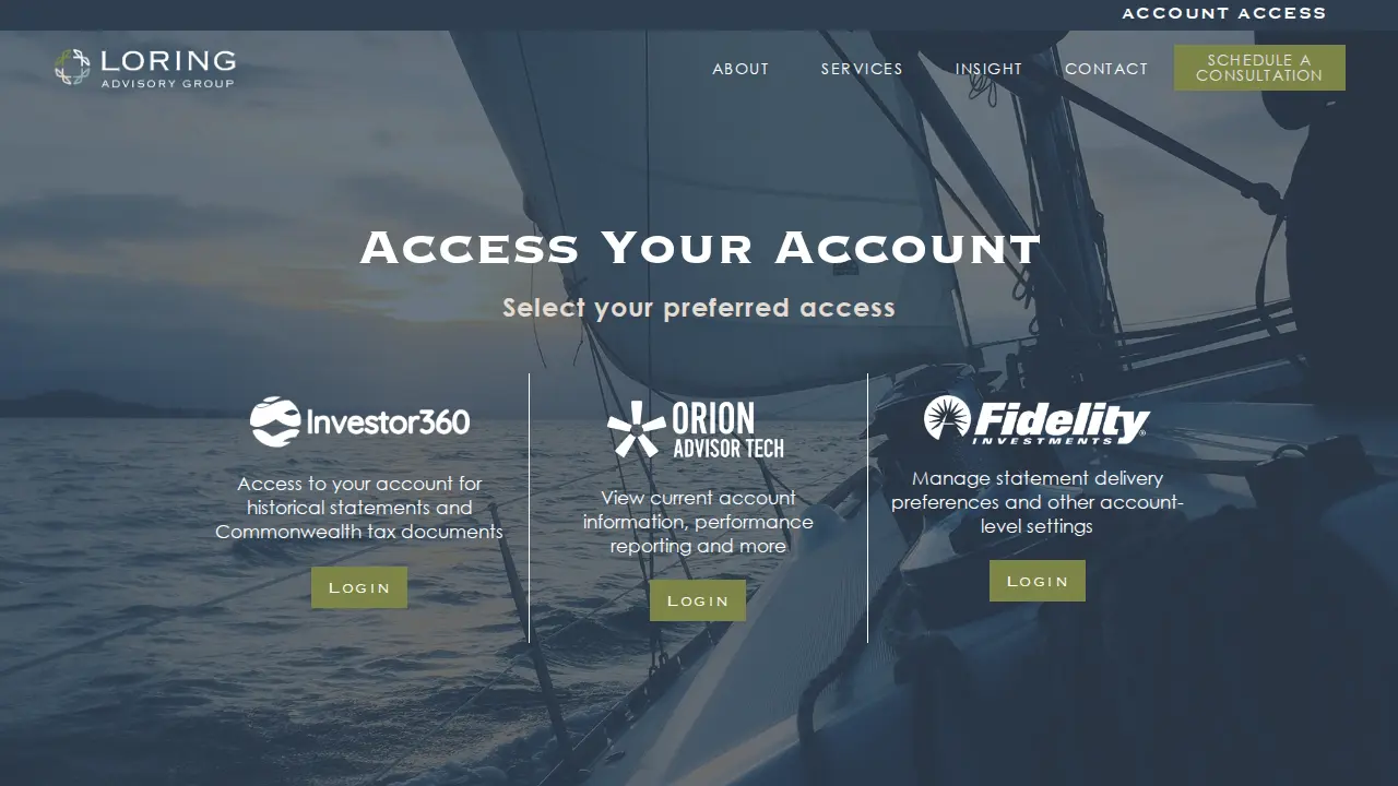 Loring Advisory Group page