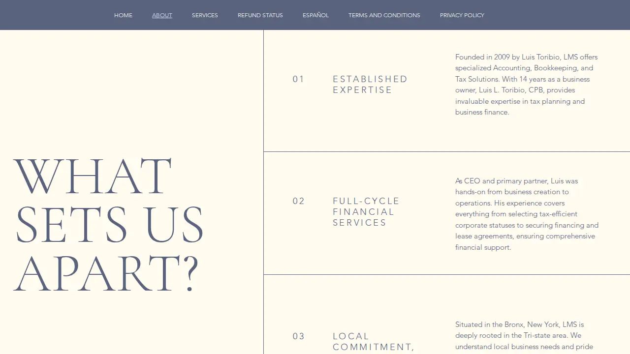 loruel multi service llc page
