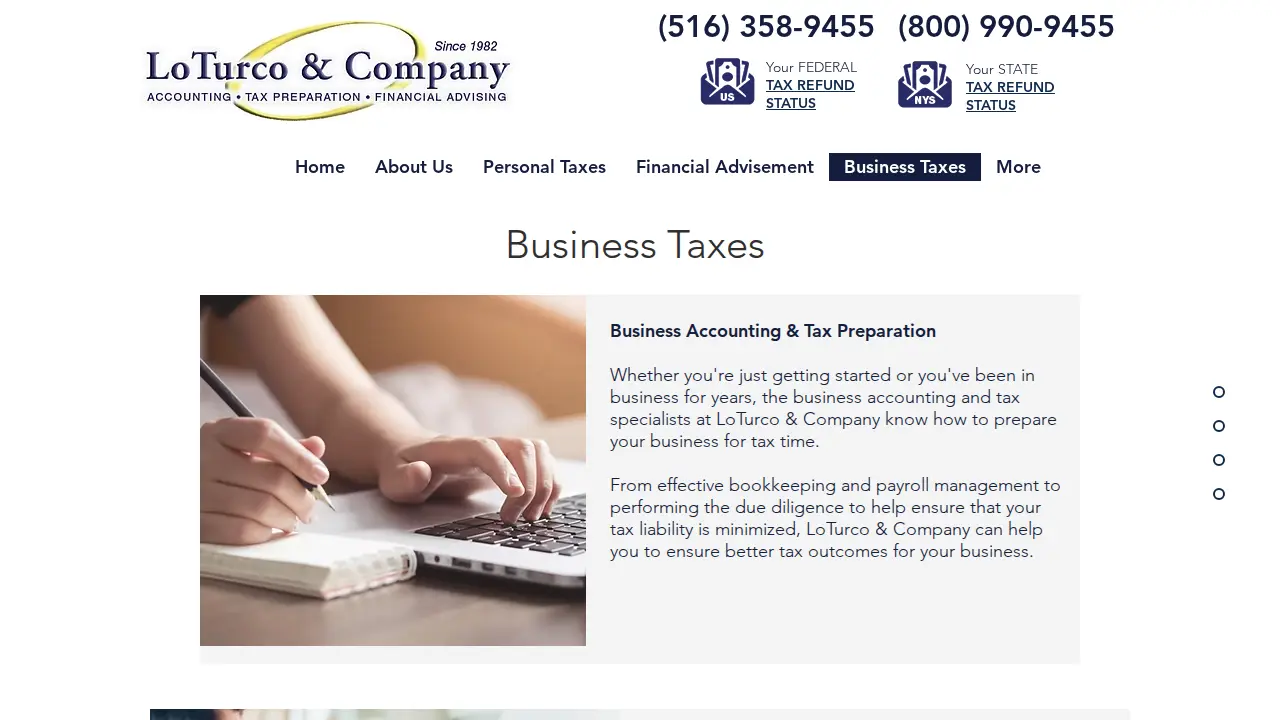 LoTurco & Company page