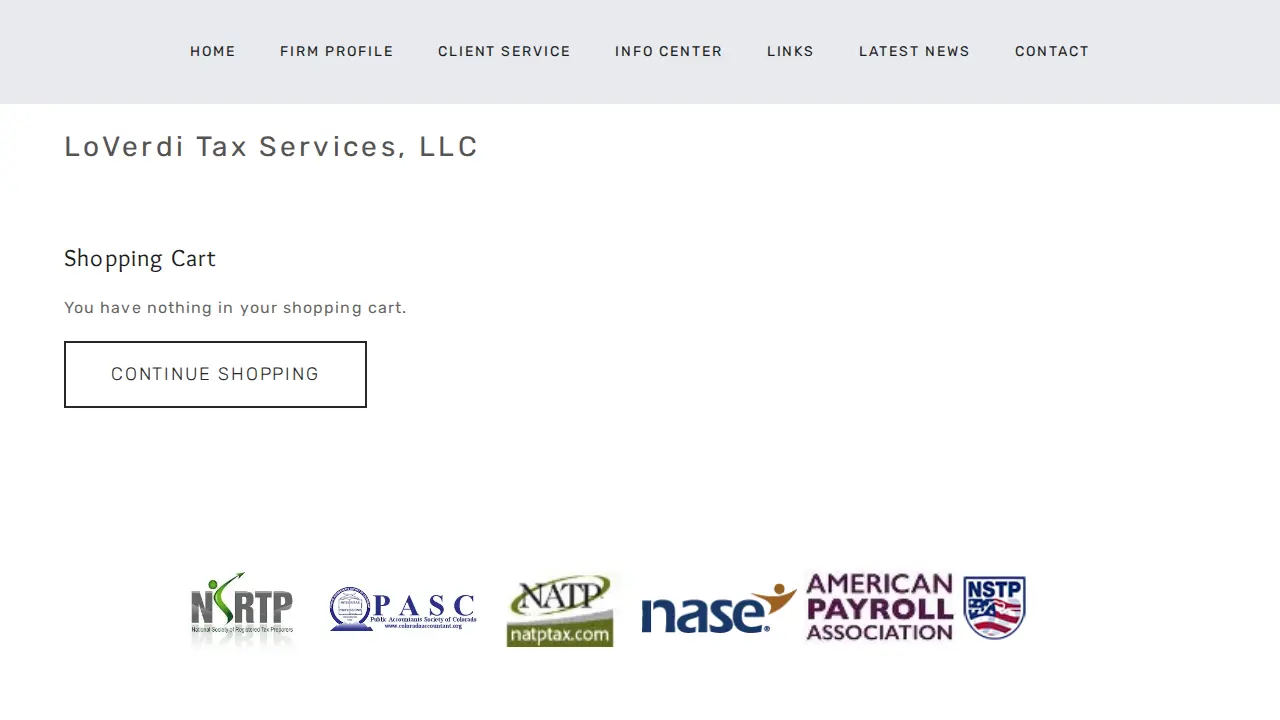 LoVerdi Tax Services, LLC page