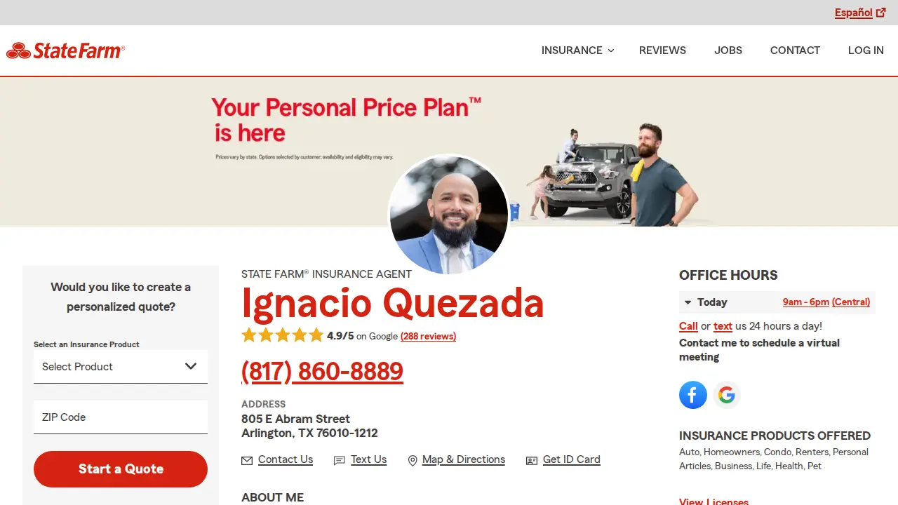 Ignacio Quezada - State Farm Insurance Agent