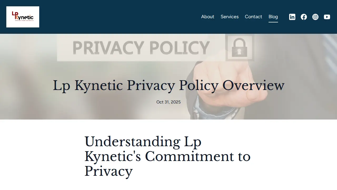 Lp Kynetic CPA page