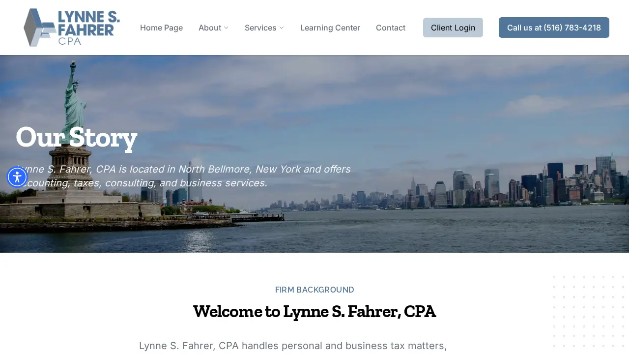 Lynne S. Fahrer, CPA page