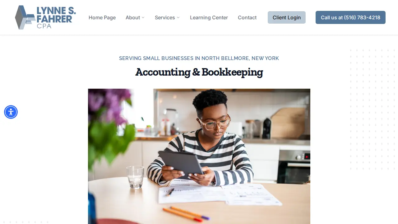 Lynne S. Fahrer, CPA page