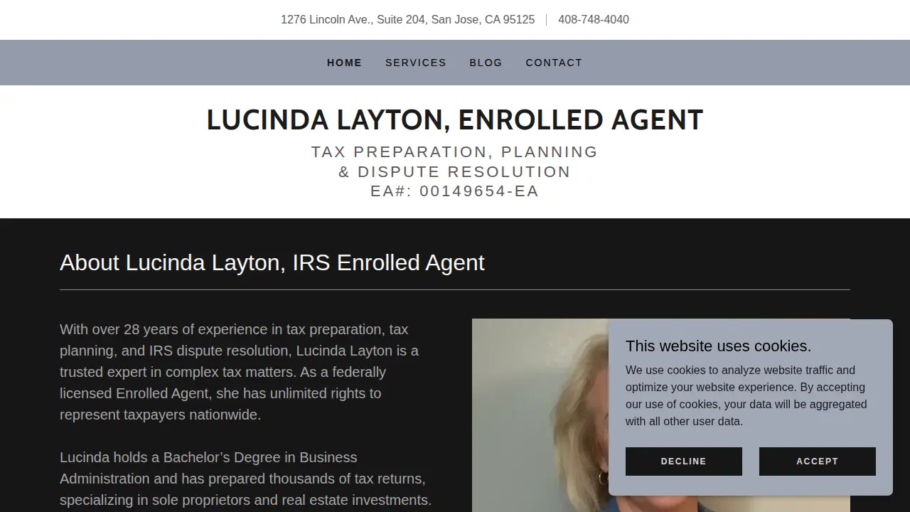 Lucinda Layton, IRS Enrolled Agent