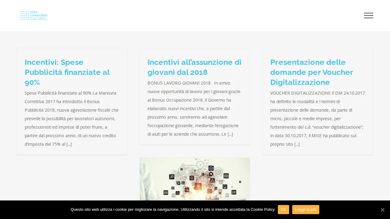 Vito Luna Dottore Commercialista page