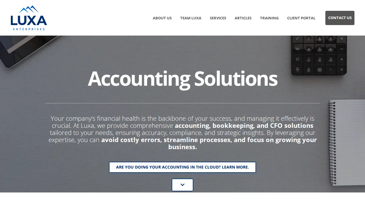 LUXA Enterprises page