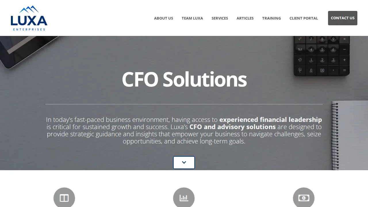 LUXA Enterprises page