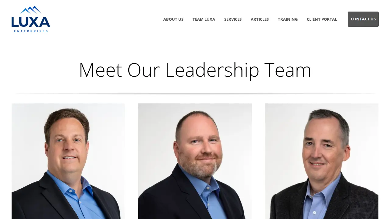 LUXA Enterprises page