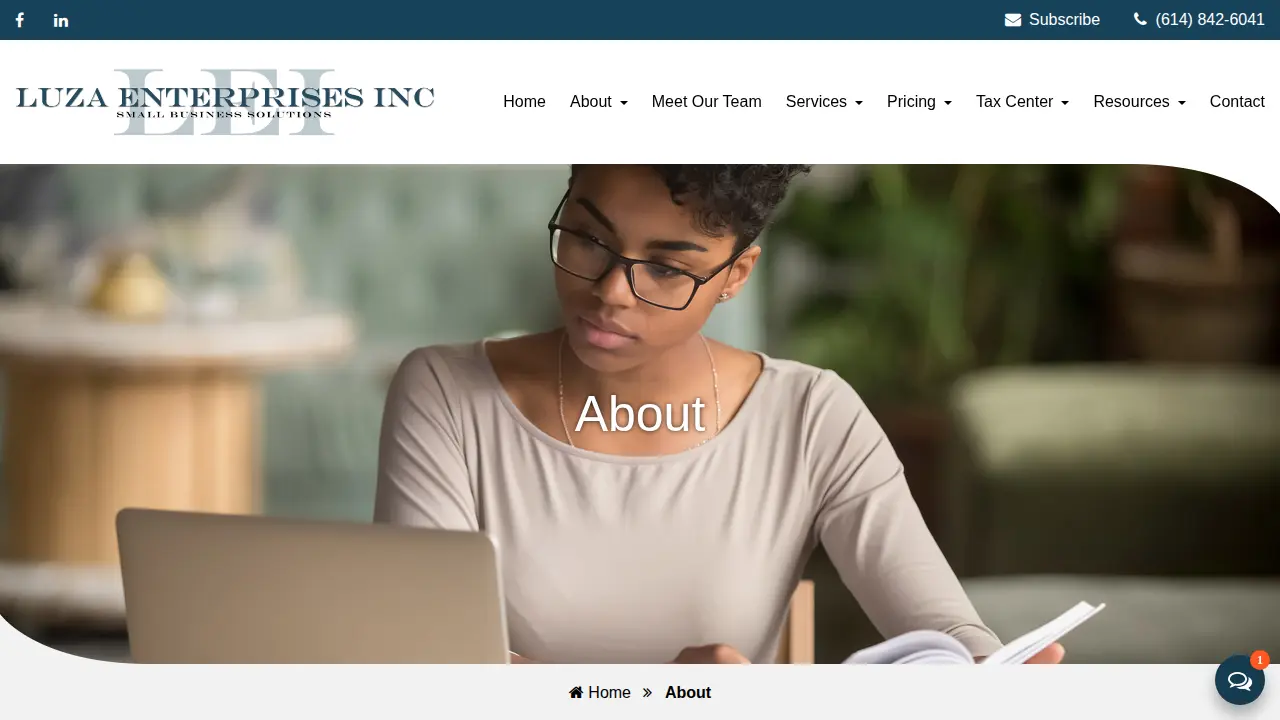 Luza Enterprises, Inc. page