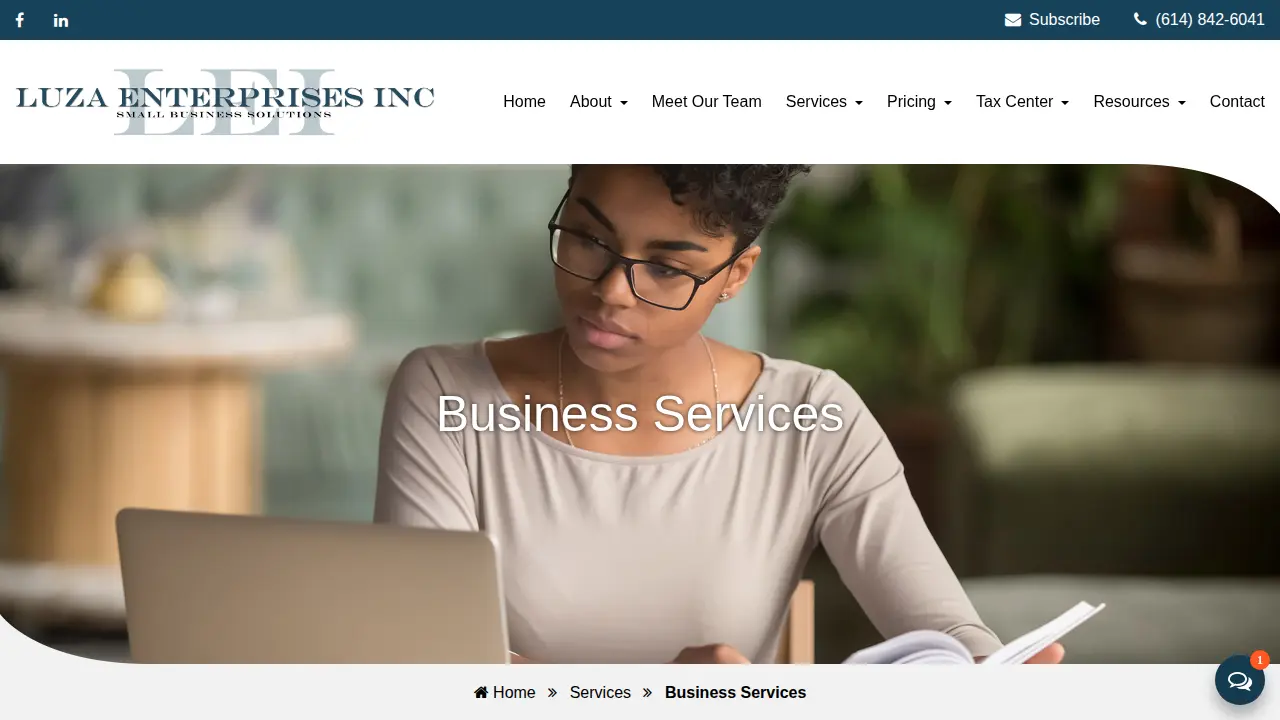 Luza Enterprises, Inc. page
