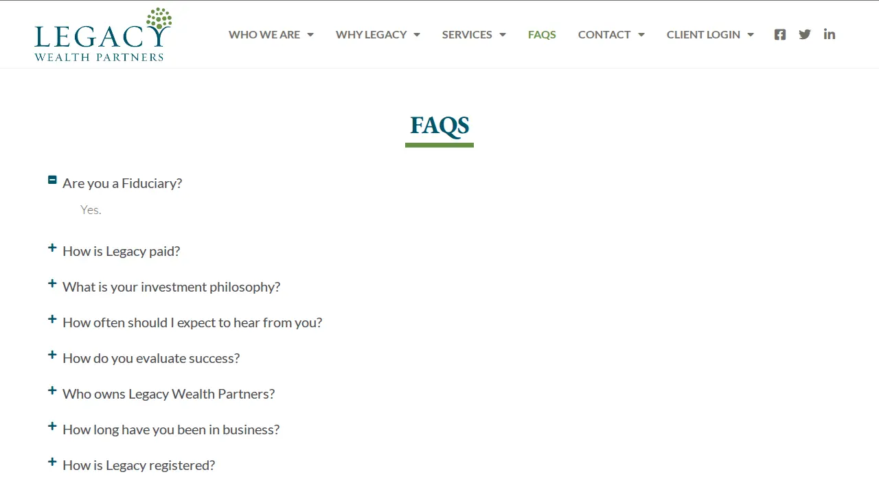 Legacy Wealth Partners, LLC page