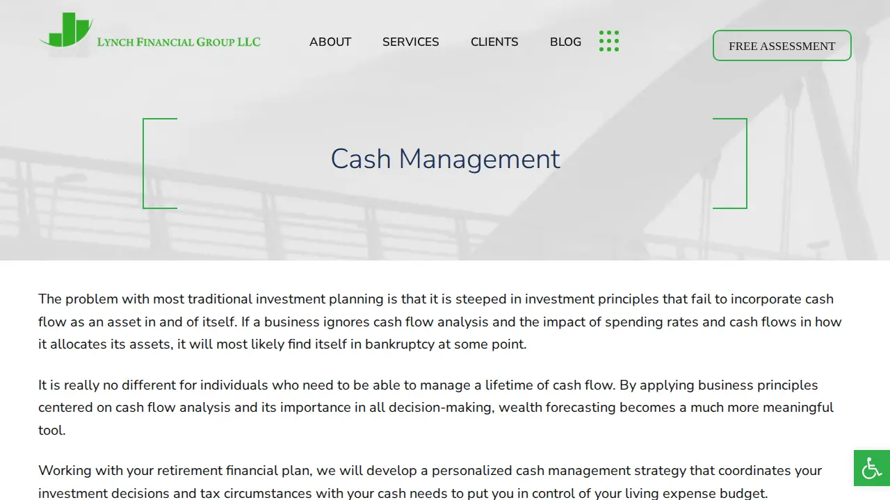 Lynch Financial Group page