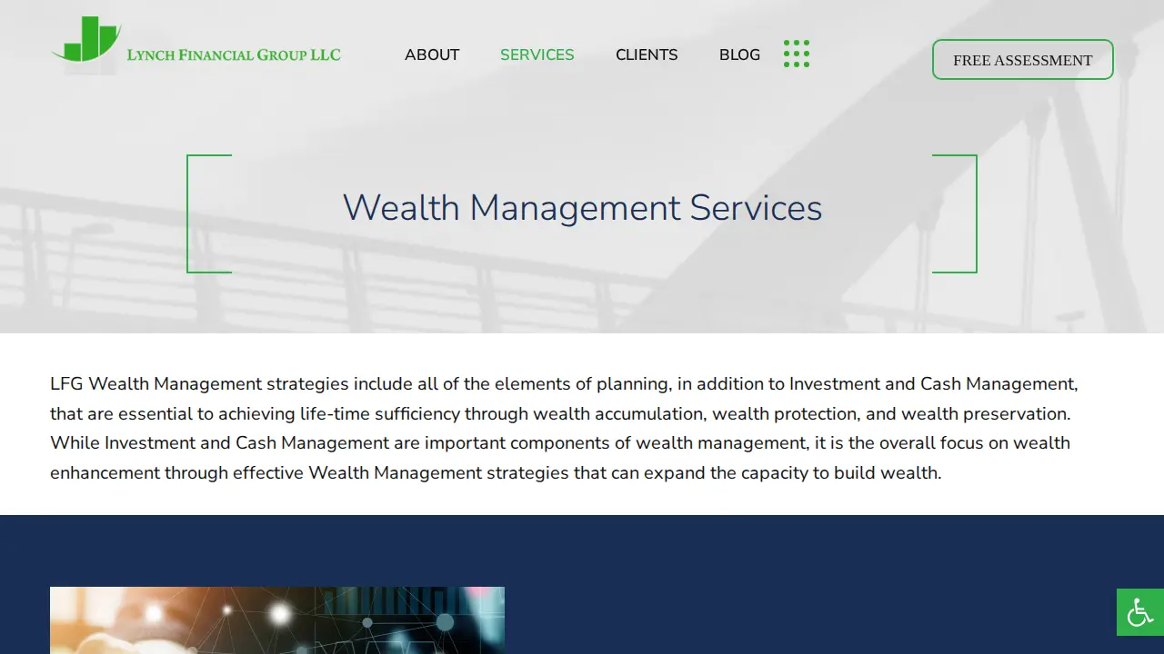 Lynch Financial Group page