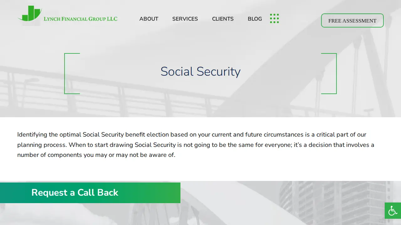 Lynch Financial Group page