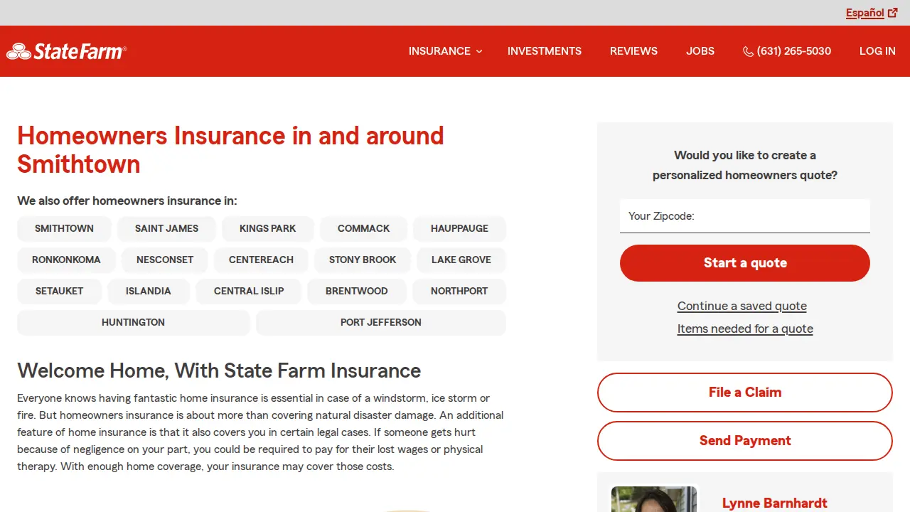 Lynne Barnhardt - State Farm Insurance Agent page