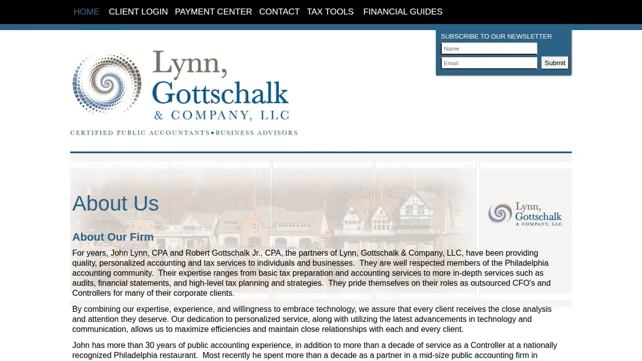 Lynn, Gottschalk and Company, LLC page