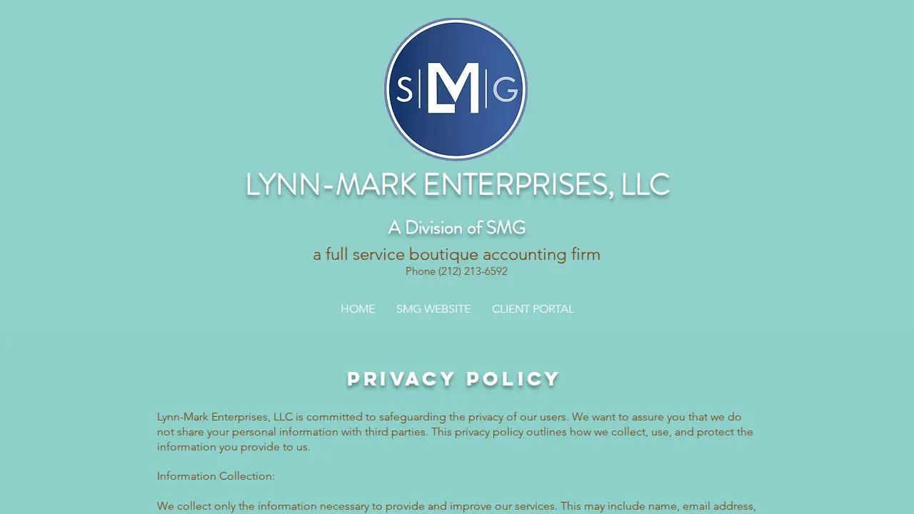 Lynn-Mark Enterprises LLC page
