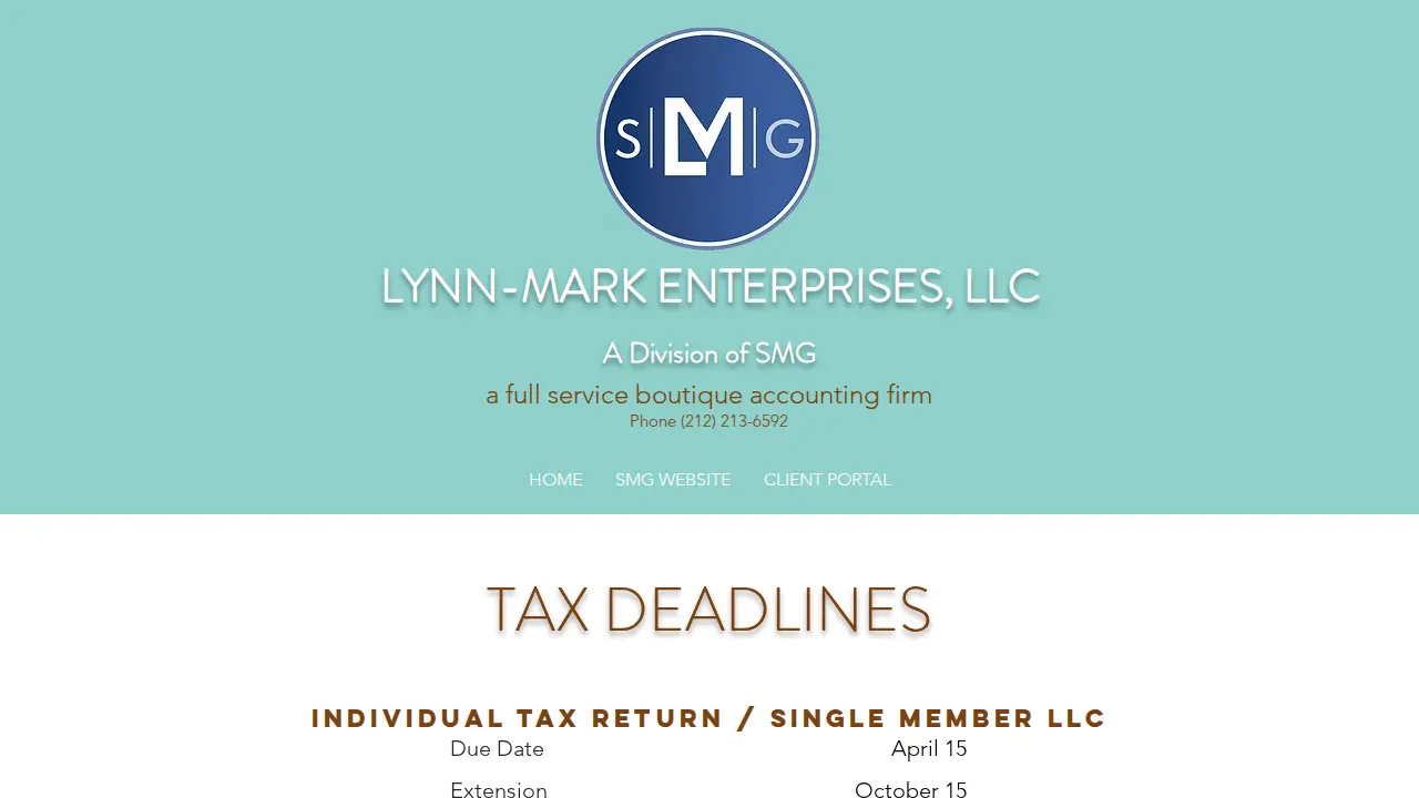 Lynn-Mark Enterprises LLC page