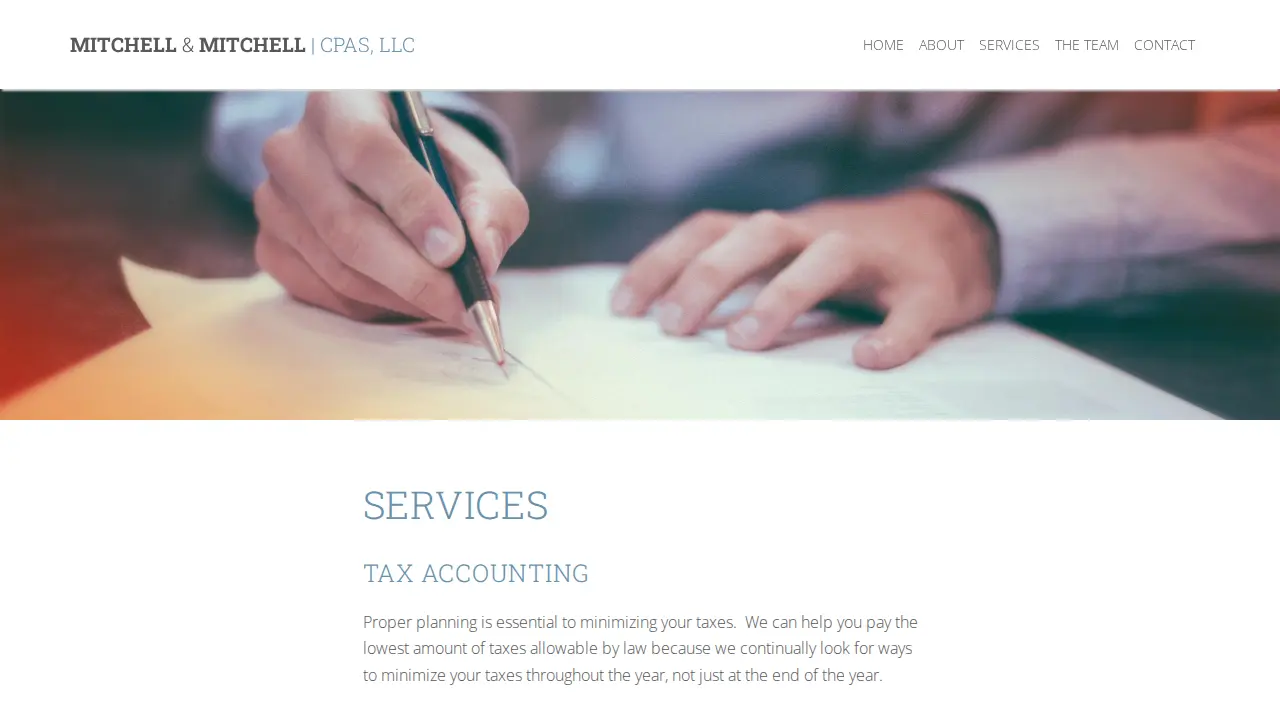Mitchell & Mitchell CPAs, LLC page