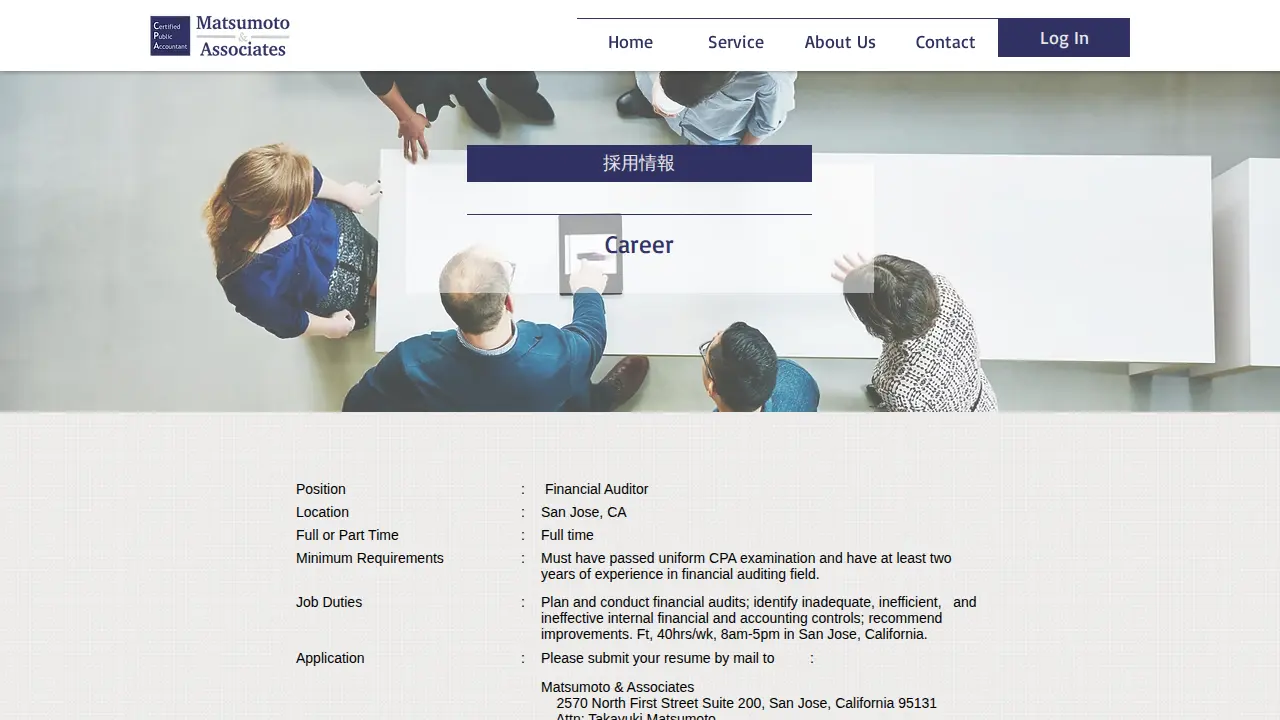 Matsumoto & Associates page