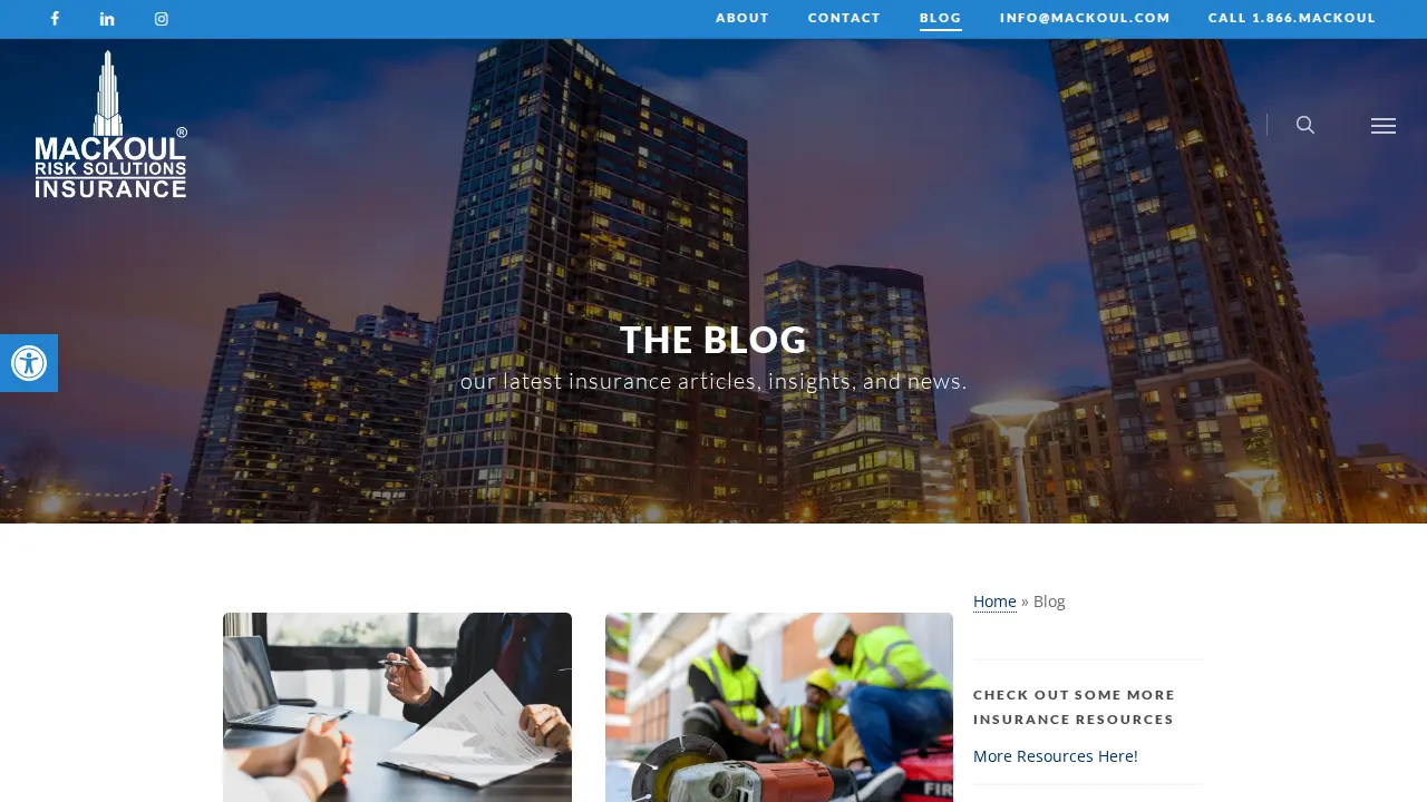 Mackoul Risk Solutions page