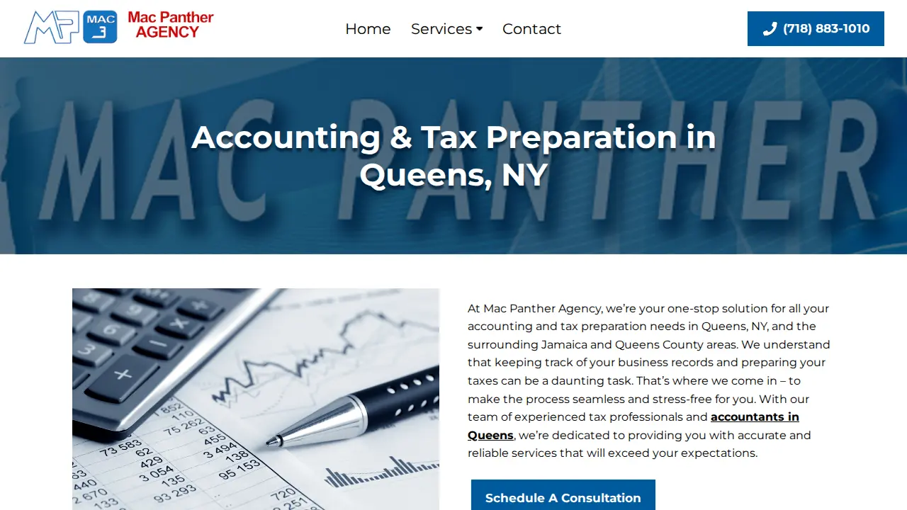 Mac Panther Agency page