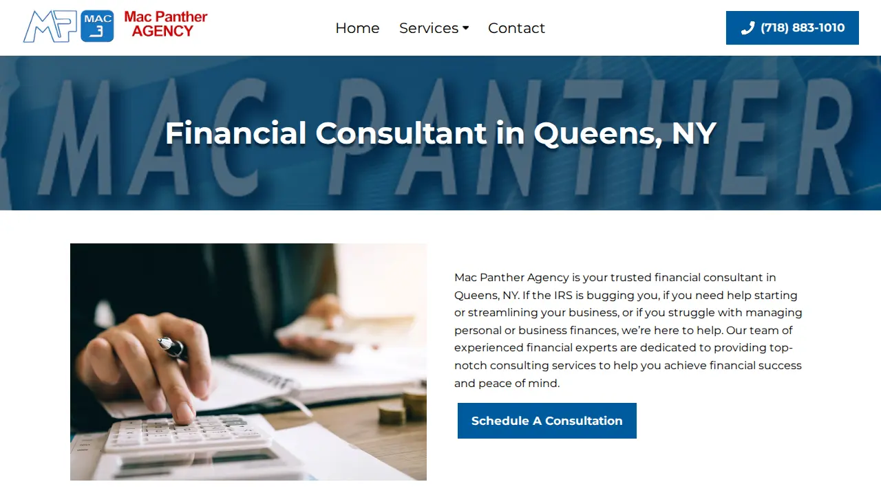 Mac Panther Agency page