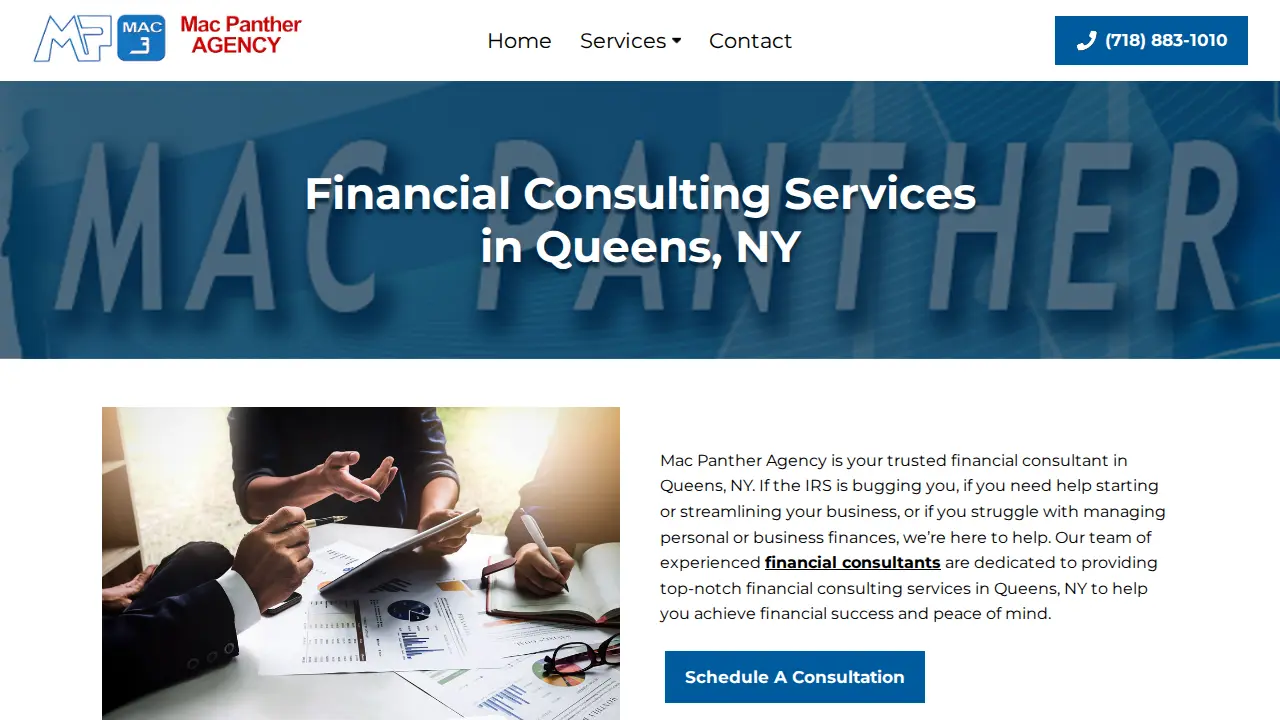 Mac Panther Agency page