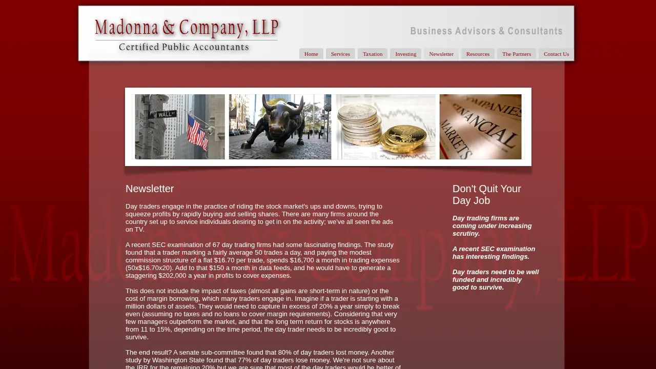 Madonna & Company, LLP page