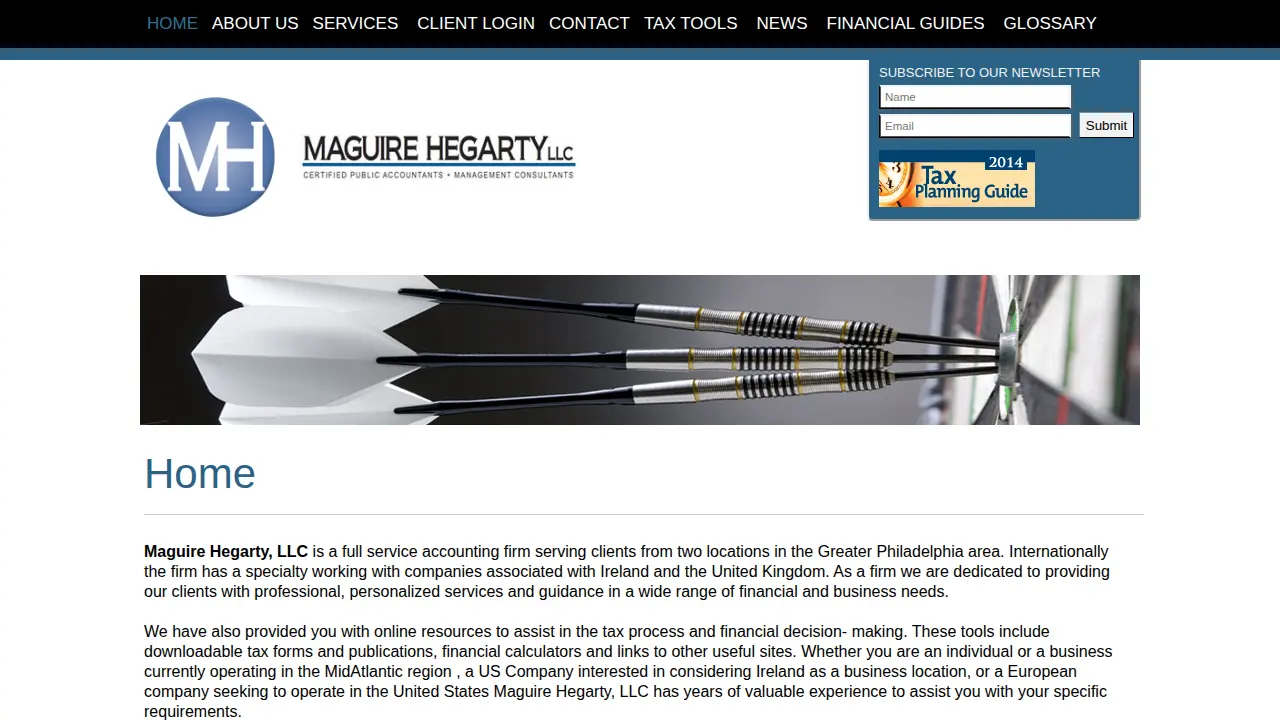 Maguire Hegarty page
