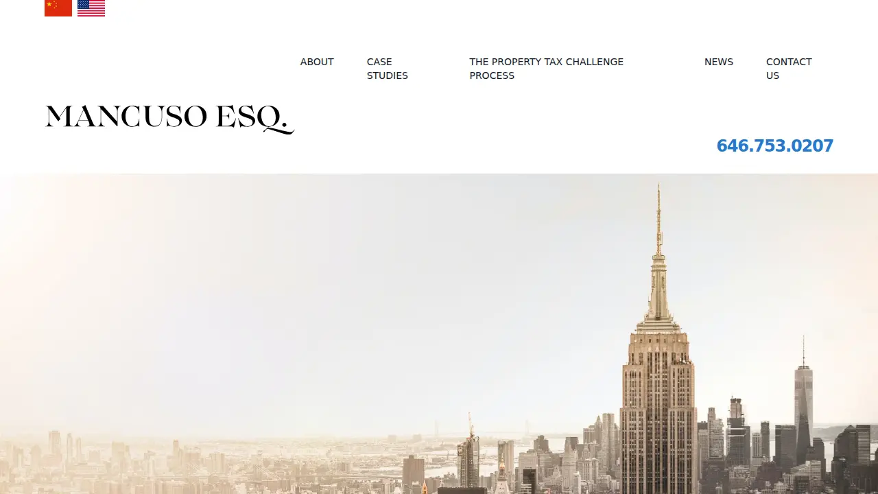 Mancuso Esq PLLC Tax Certiorari Counsel