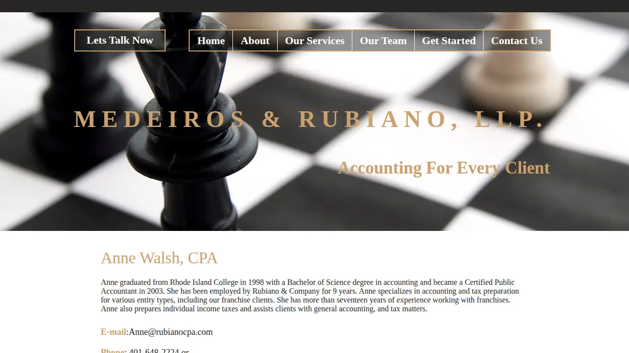 Medeiros & Rubiano, LLP page