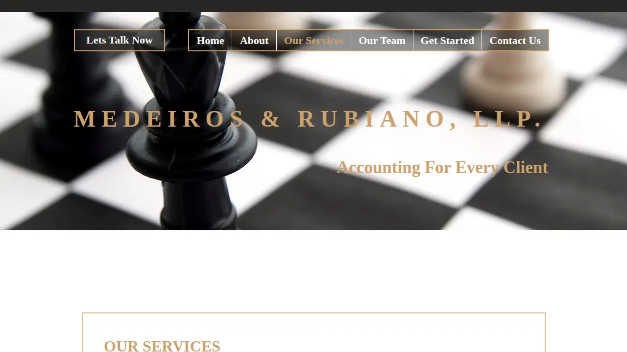 Medeiros & Rubiano, LLP page