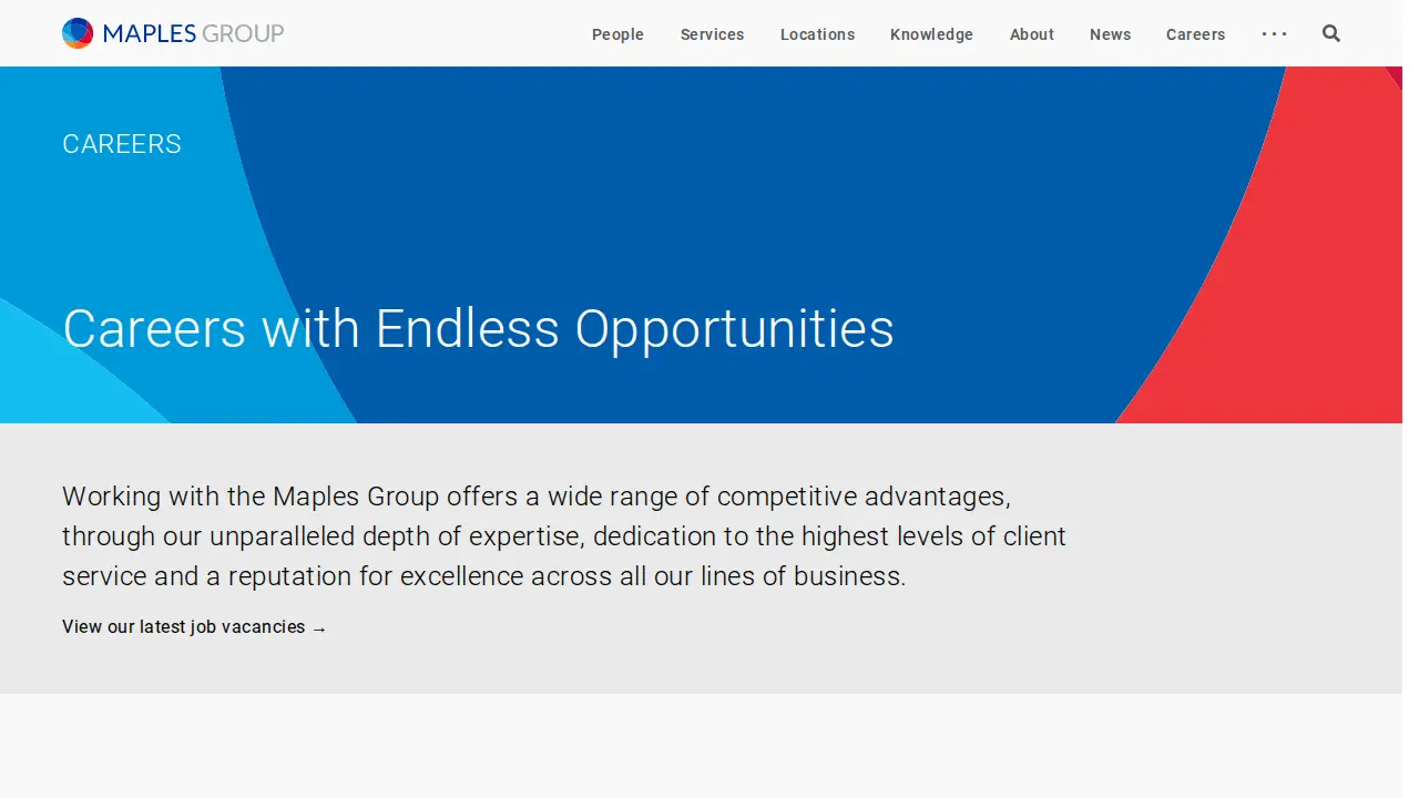 Maples Group page