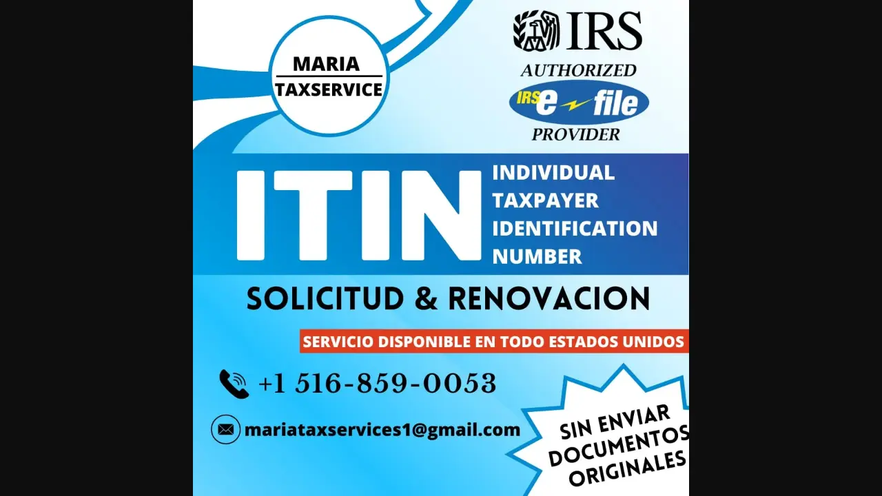 Maria Tax services page