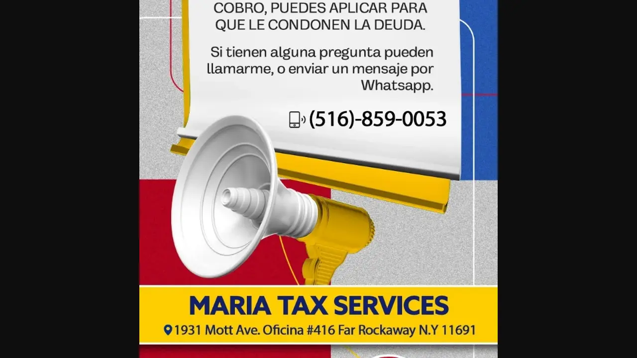 Maria Tax services page
