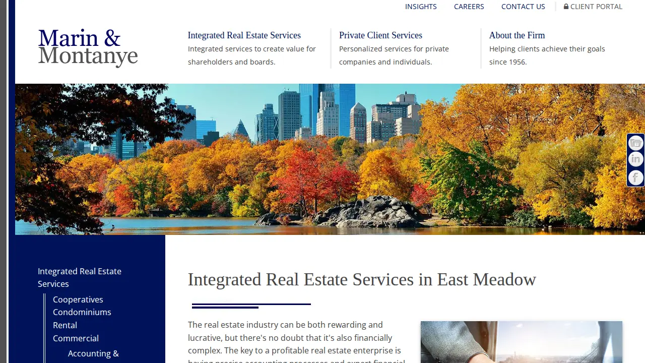 Marin & Montanye LLP page