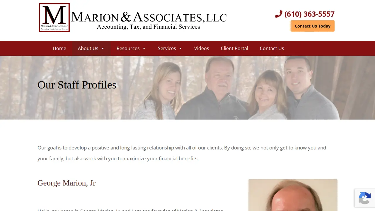 Marion & Associates, LLC page
