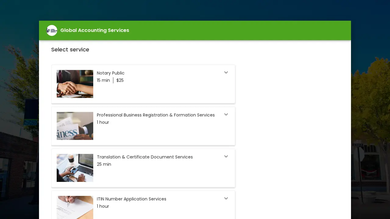 DTax Services LLC page